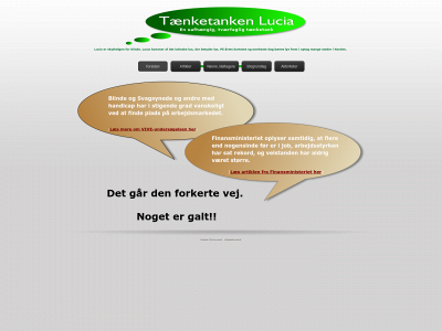 taenketanken-lucia.dk snapshot