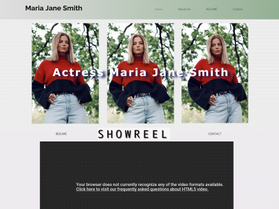 mariajanesmith.se snapshot