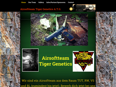 tiger-genetics.de snapshot