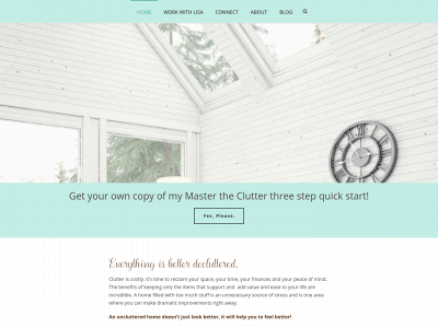 theclutterfreecoach.com snapshot