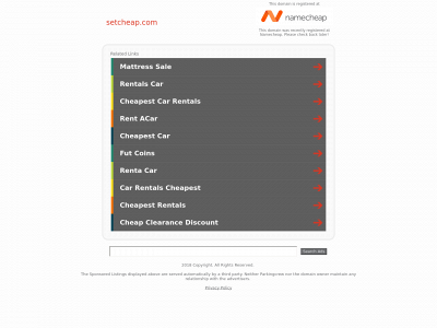 setcheap.com snapshot