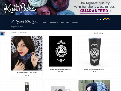 mystikdesigns.com snapshot