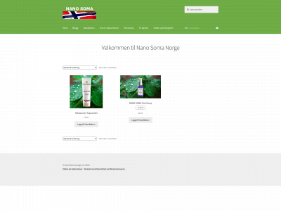 nanosomanorge.no snapshot