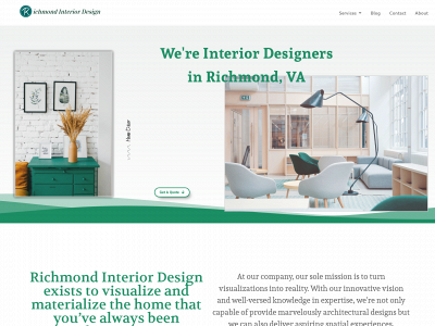 richmondinteriordesignstudio.com snapshot