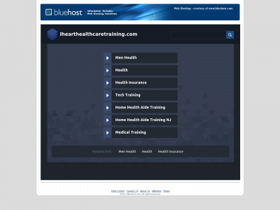 ihearthealthcaretraining.com snapshot