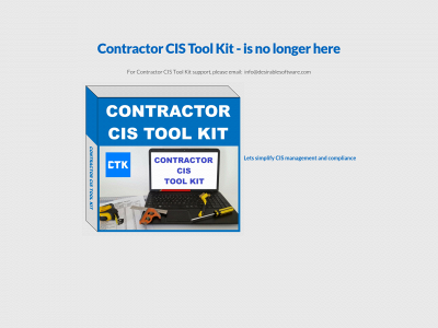 contractorcistoolkit.co.uk snapshot