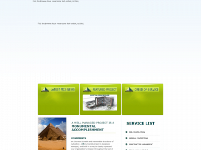 monumentalcs.com snapshot