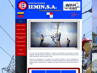 construccionesieminca.com snapshot