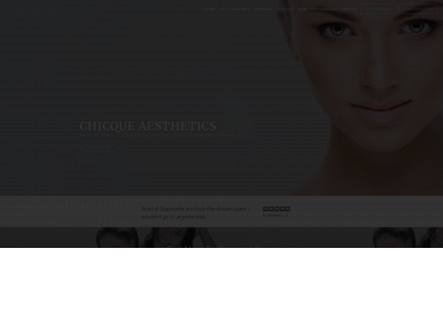 chicqueaesthetics.com snapshot