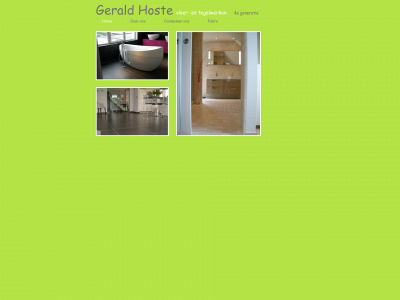 geraldhoste.be snapshot