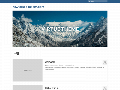 newtomeditatiom.com snapshot