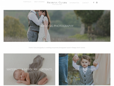 shawnaclarkphotography.com snapshot