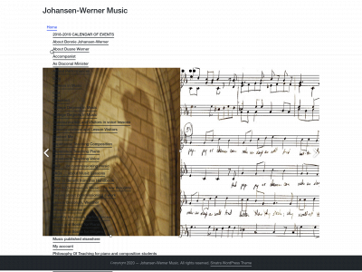 johansenwernermusic.com snapshot