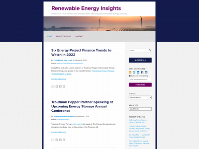renewableinsights.com snapshot