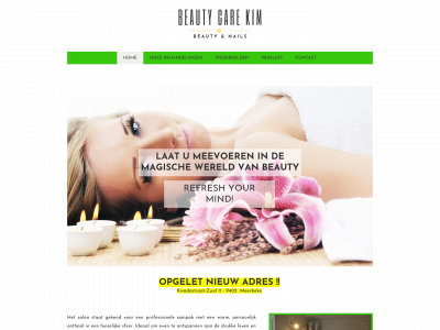 beautycarekim.be snapshot