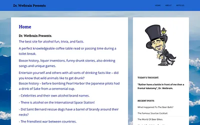 drwetbrain.com snapshot