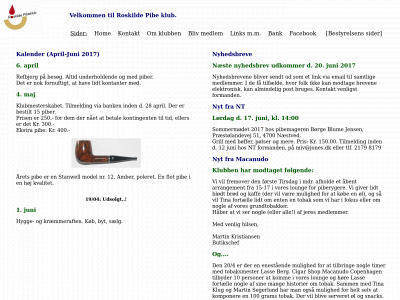 roskildepibeklub.dk snapshot
