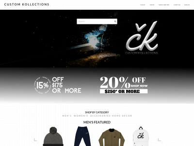www.customkollections.com snapshot