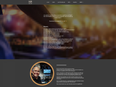 soundandlightsolutions.be snapshot