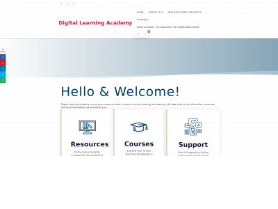 digitallearningacademy.org snapshot