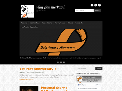 whyaddthepain.com snapshot