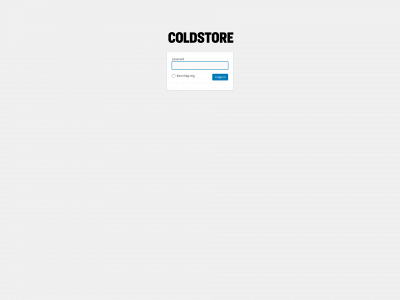 coldstore.se snapshot