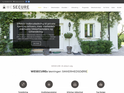 wesecure.dk snapshot