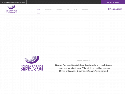 noosaparadedental.com snapshot