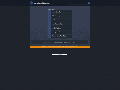 linvalfoundation.com snapshot