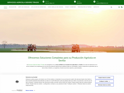 serviciosagricolaisidorotirado.com snapshot