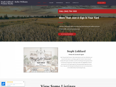 stephliddiard.com snapshot