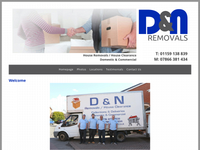 dandnremovals.co.uk snapshot