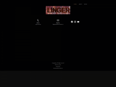 lingeringmusic.com snapshot
