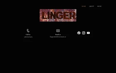 lingeringmusic.com snapshot