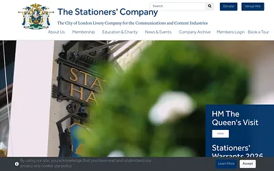 www.stationers.org snapshot