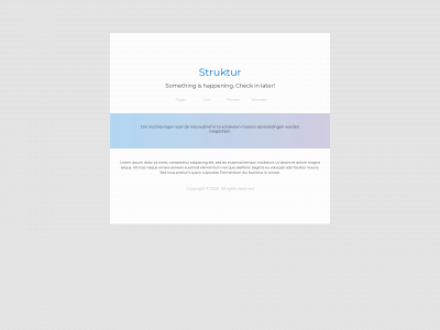 struktur.be snapshot