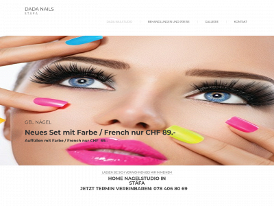 dadanails.ch snapshot