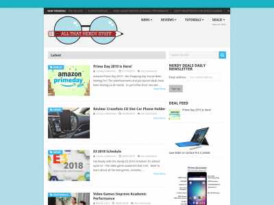 allthatnerdystuff.com snapshot