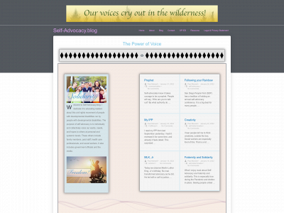 self-advocacy.blog snapshot