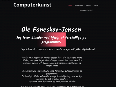 computerkunst.dk snapshot