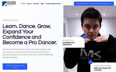 electro-culture.com snapshot