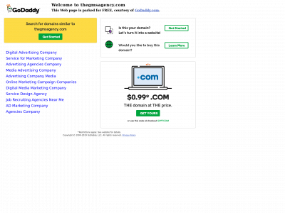 thegmsagency.com snapshot