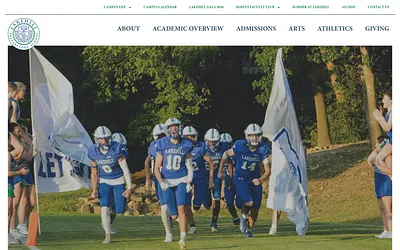 lakehillprep.org snapshot