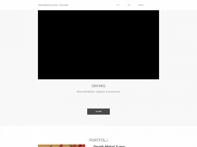 tobiasbjorklund.com snapshot