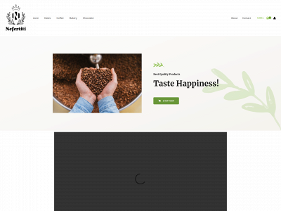 nefertitifood.com snapshot