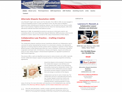 texasdisputeresolution.com snapshot