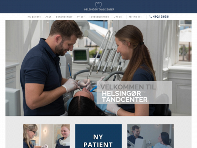 helsingortandcenter.dk snapshot