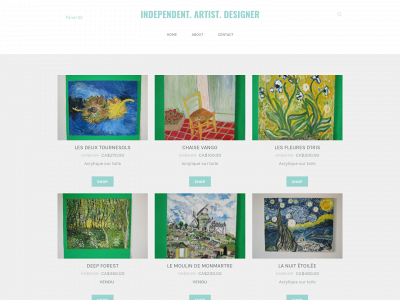 www.artistoweb.com snapshot