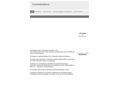 lundebakken.dk snapshot