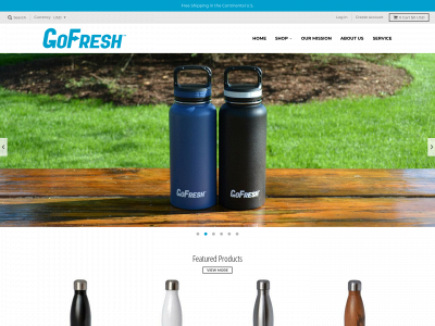 gofreshbottle.com snapshot